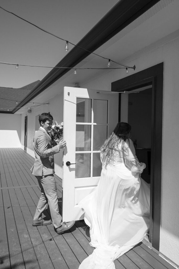 bride and groom