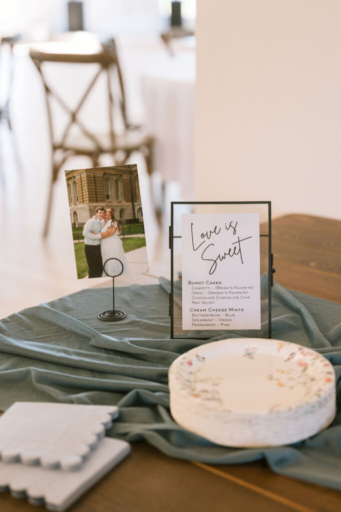 dessert table details
