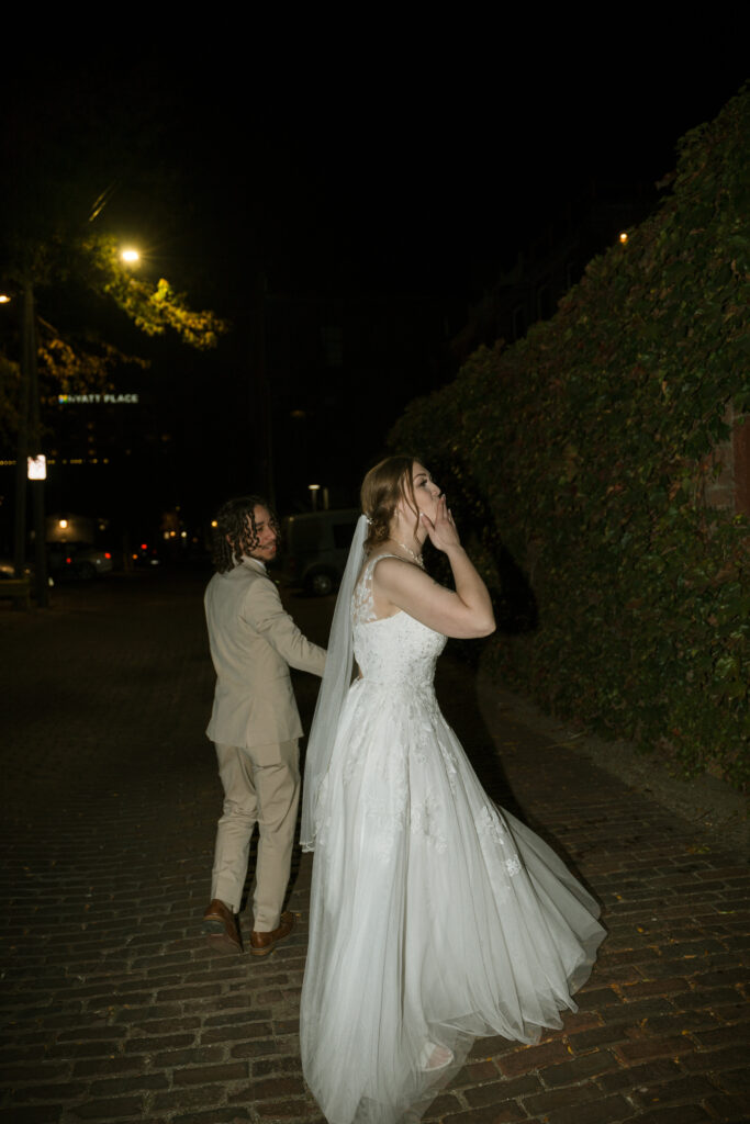 wedding exit
