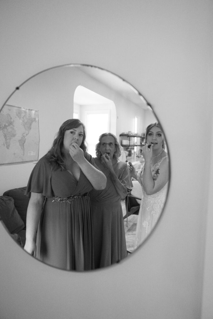 getting ready photos