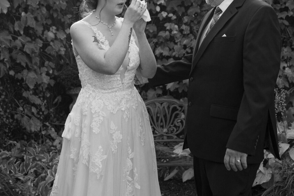 father daughter first look