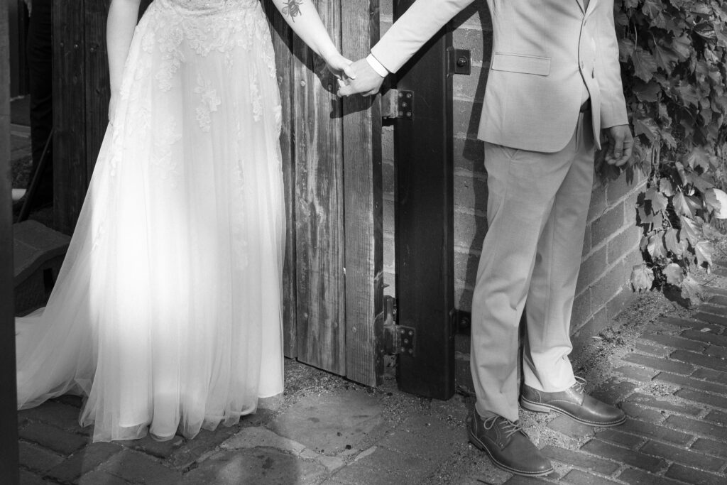 bride and groom portraits