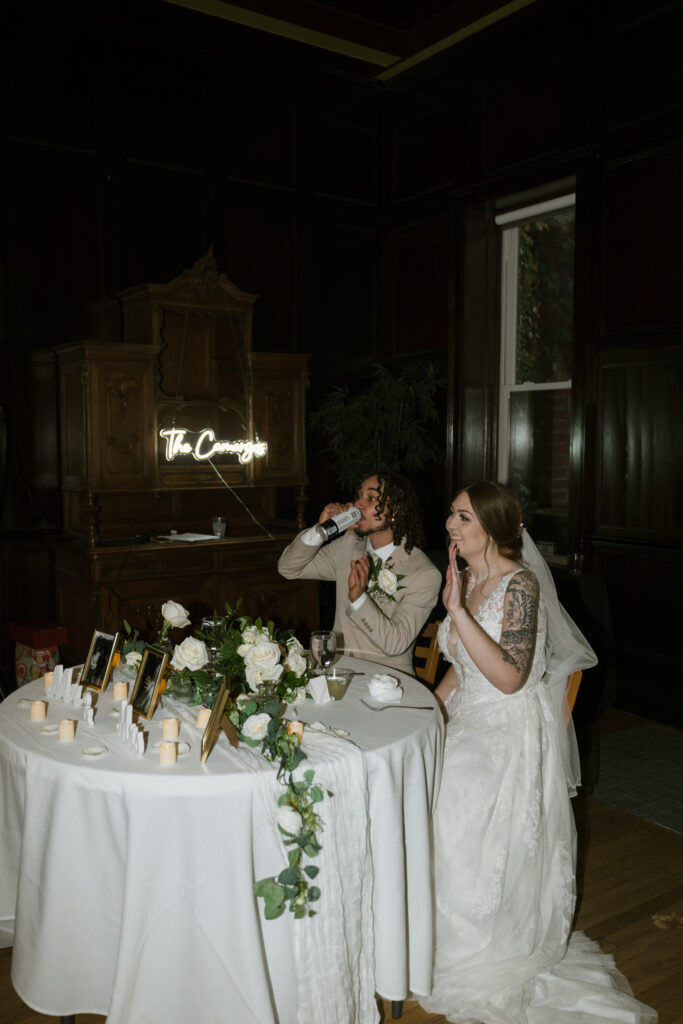 sweetheart table